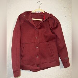 The North Face 3D Thermal Burgundy Jacket Size M